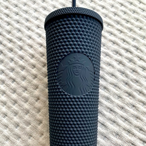 Starbucks Matte Black Studded Tumbler Soft Touch